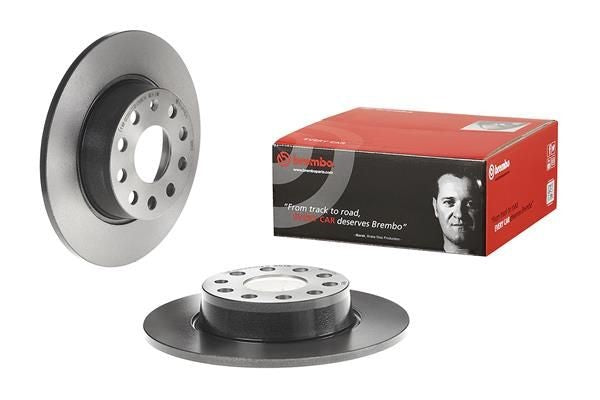 BREMBO Coppia Dischi Freno 08.B413.11 Audi A1 A3 Q2 Tt Vw Jetta Caddy