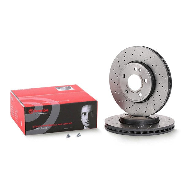 BREMBO Coppia Dischi Freno 09.B436.51 Mercedes Benz B Class A Class