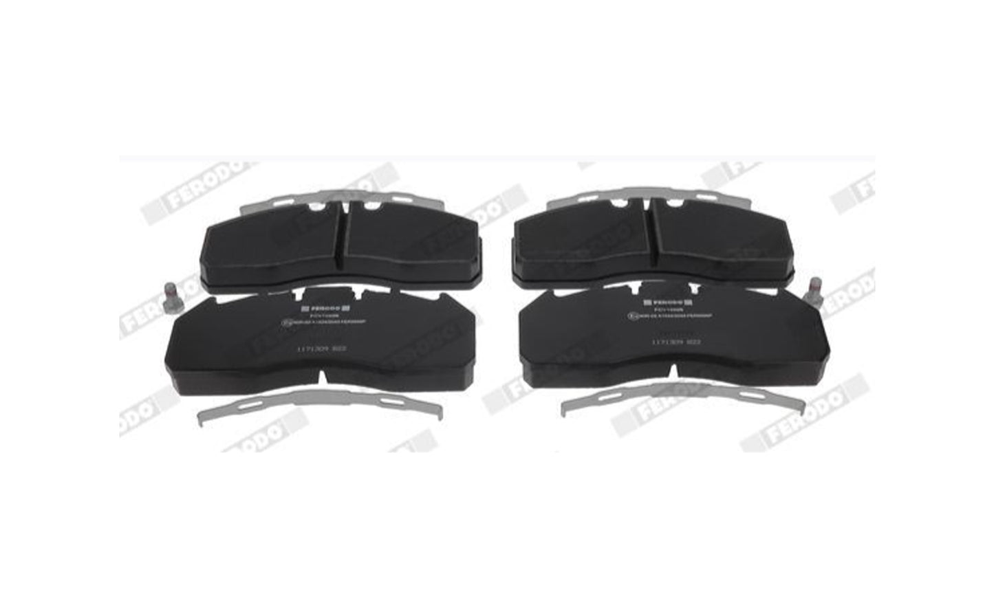 1 set pastiglie freno, freno a disco FERODO FCV1989B adatto per Volvo Meritor