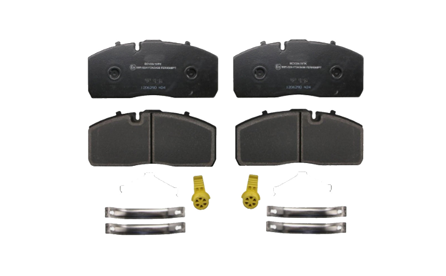 KIT PASTIGLIE FRENO MT 510606 ADATTE A SAF 3057009601 3057009600