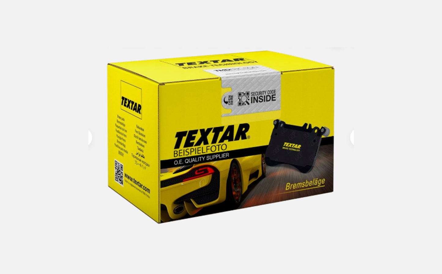 Pastiglie freno anteriori Textar - ricambi Iveco