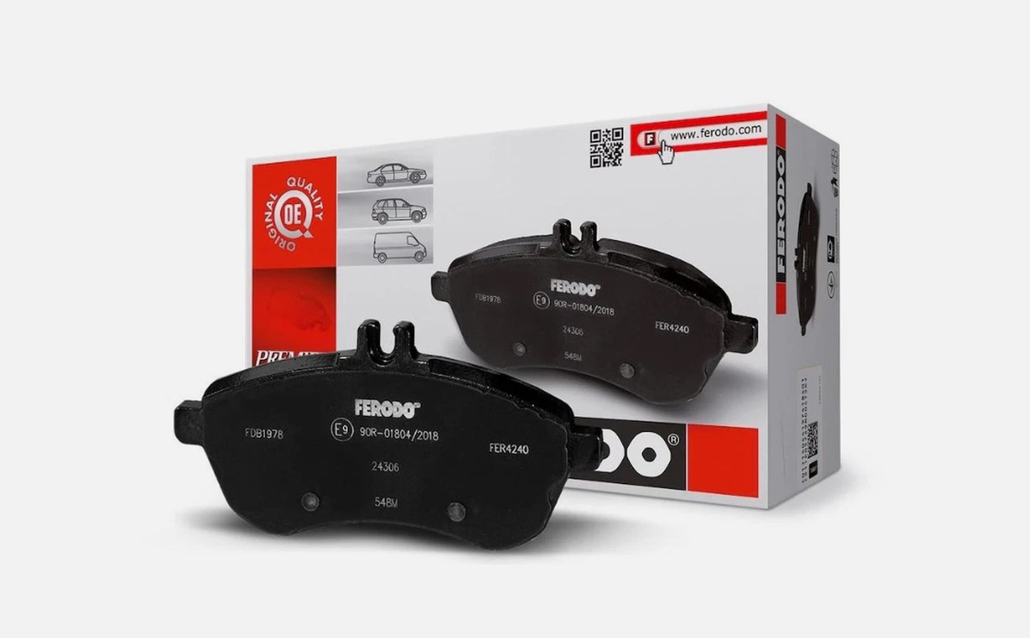 Set pastiglie freno Ferodo FCV4418PTS