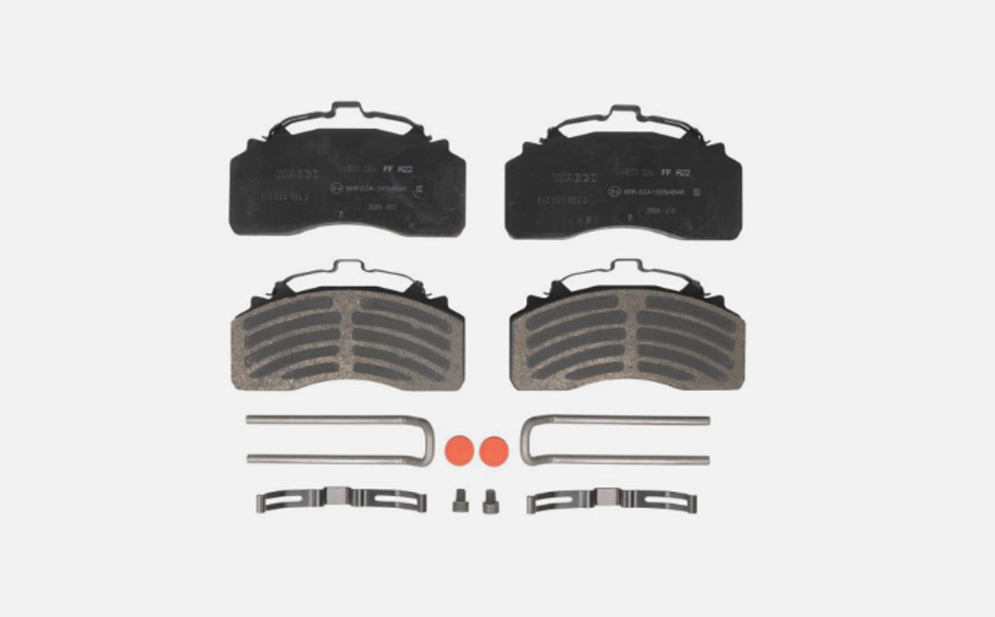 WABCO Kit Riparazione Pastiglie Freno 6403229582 Made in Germany Con Raccordi E Sensori