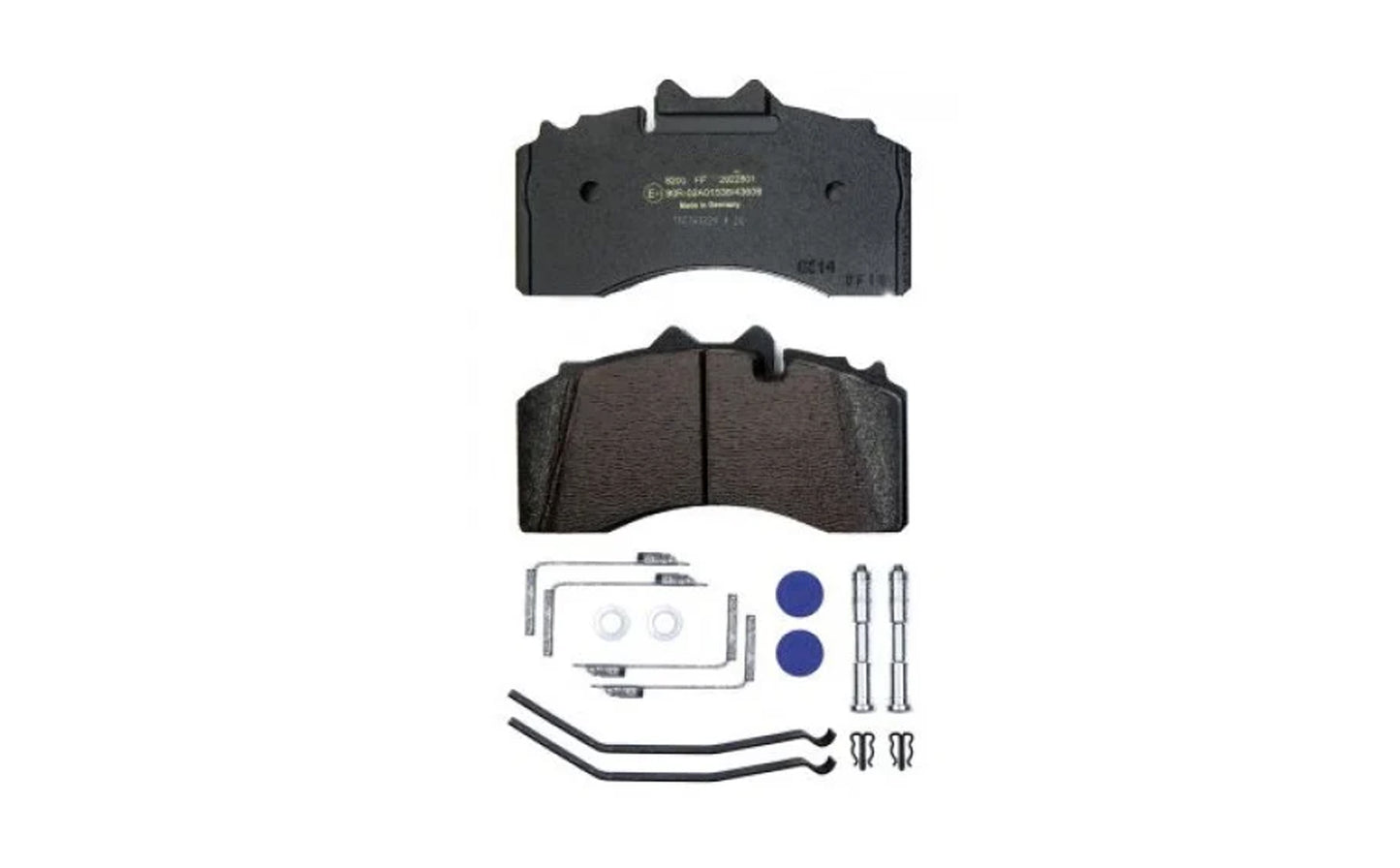 set pastiglie freno a disco V+H per BPW KH SH SKH SKM BCV29228TK