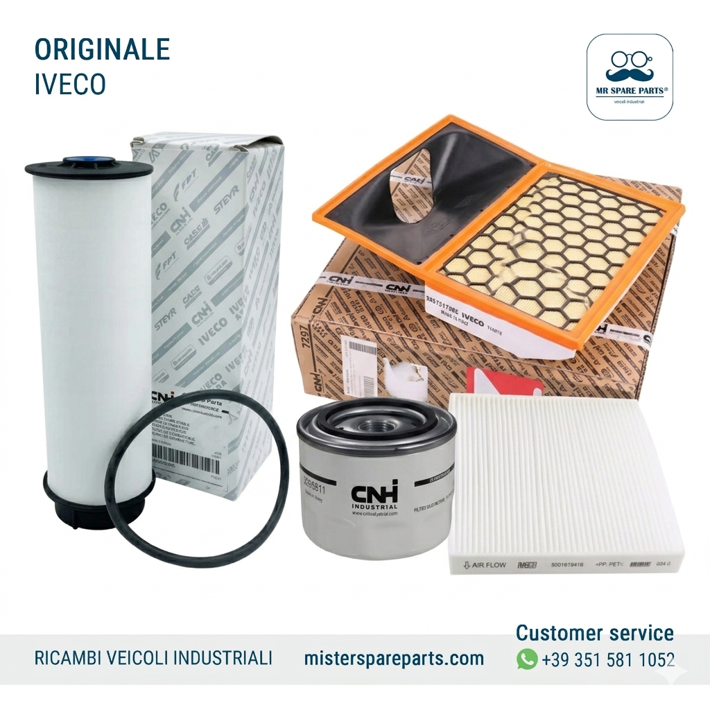 KIT FILTRI ORIGINALE 4 PZ PER IVECO DAILY EURO 6
