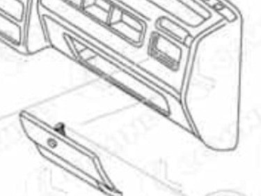 Kit accessori cruscotto IVECO Daily   -      Portaoggetti Cruscotto x 1 Pz  +   Bocchetta Presa Aria D/S x 4 Pz  +   Cornice Bocchetta Presa Aria x 4 Pz  +   Sportello Plancia x 1 Pz  +   Sportello Cruscotto x 1 Pz