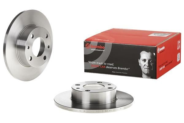BREMBO Coppia Dischi Freno 08.3636.10 Fiat Uno Fiorino Panda