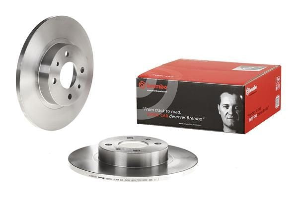 BREMBO Coppia Dischi Freno 08.5086.14 Fiat 145 146 Tempra 500
