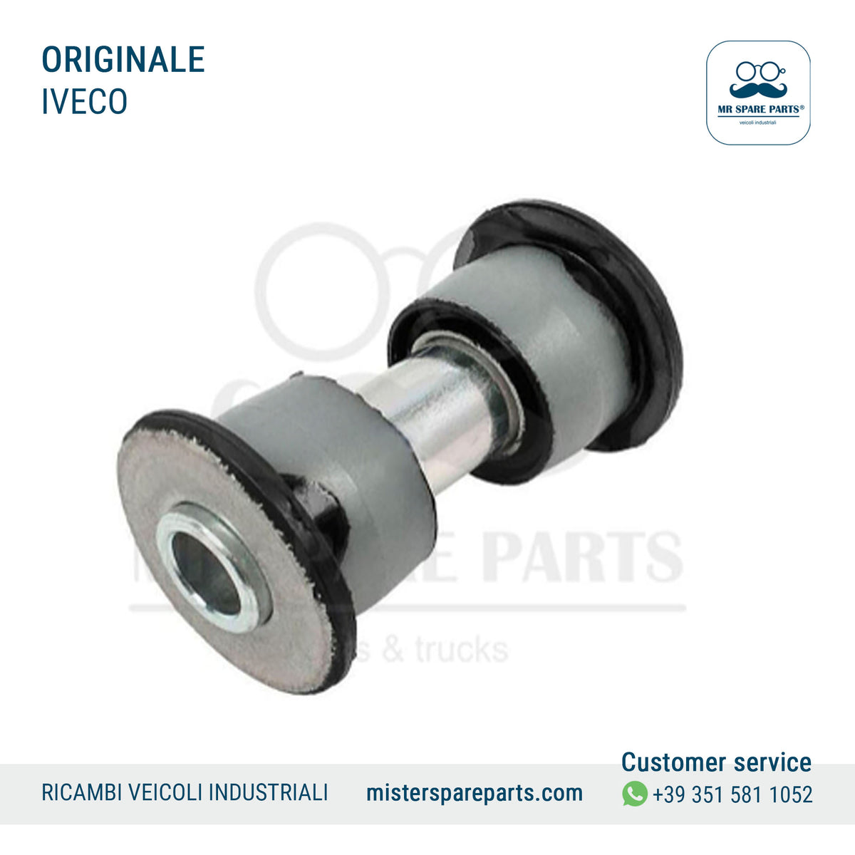 Boccola Balestra Kit Originale IVECO Daily Box Piattaforma Telaio 14 OE 5801552156