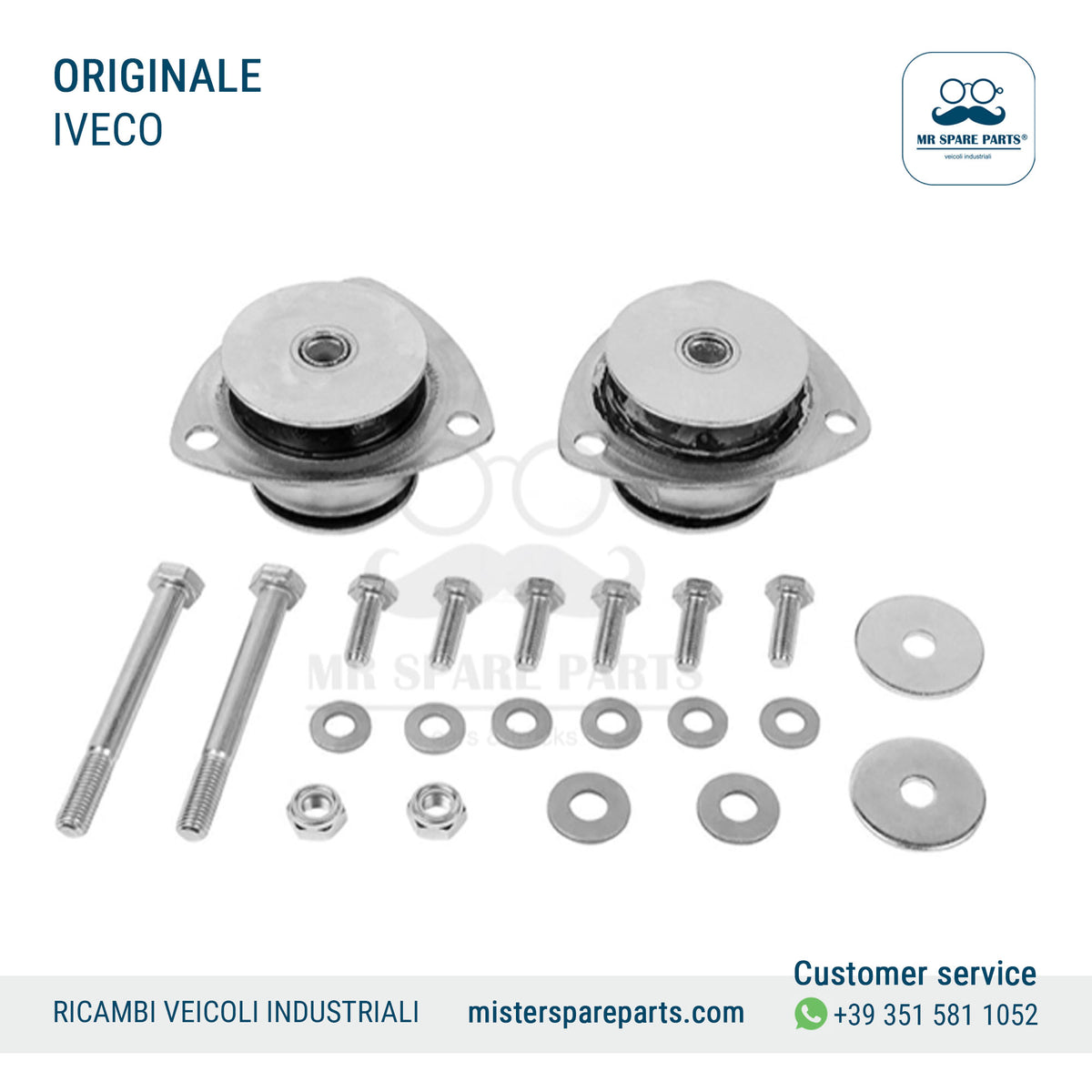 Kit riparazione supporto cabina Anteriore Original IVECO Daily OE 42555620 42546400 42536919