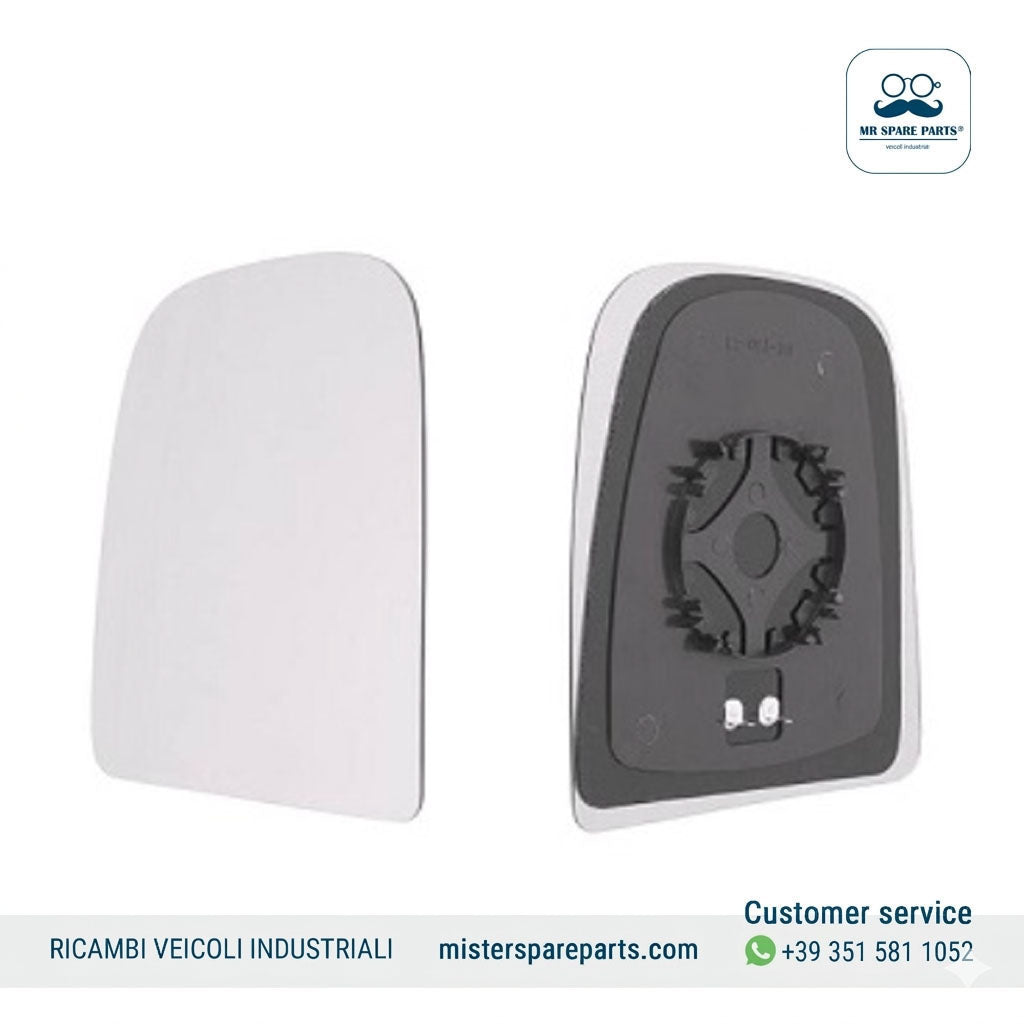 Rear View Mirror Glass For Iveco Daily From 2006 Right Upper 3801927
