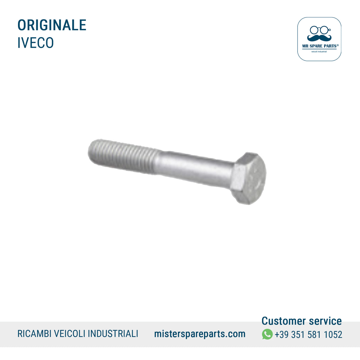 Vite Testa Esagona Originale IVECO OE 16606124