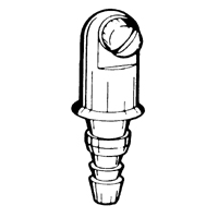 UGELLO SPRUZZATORE TERGI FIAT 127-DUCATO-PANDA - IVECO DAILY LAVACRISTALLO TERGI