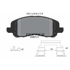 TEXTAR 2458301 Kit Pastiglie Freni Jeep Compass Patriot