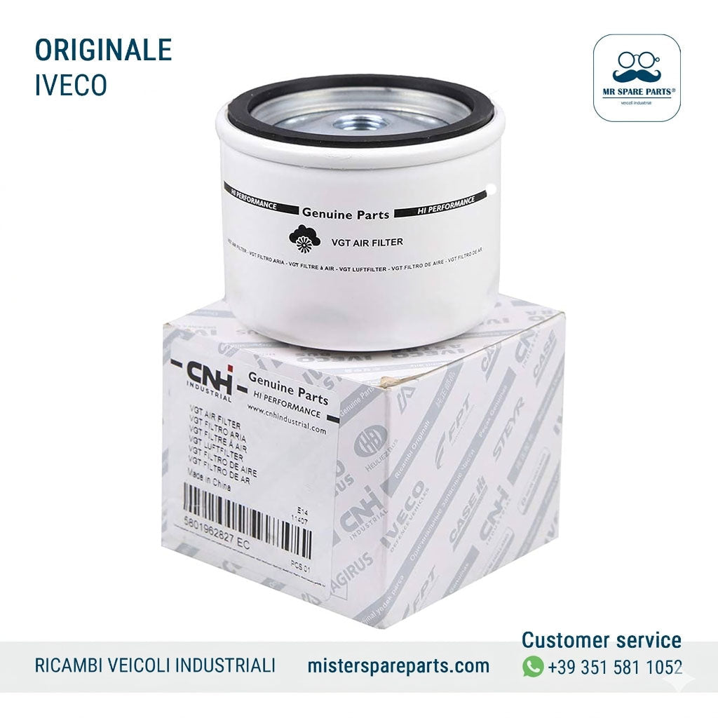 Filtro aria TURBO Iveco Stralis Originale 2996238 2997535 500339085