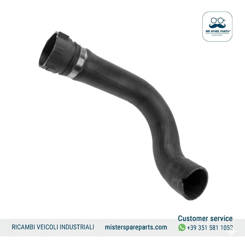 MANICOTTO ACQUA CON INNESTO PLASTICA A SCATTO IVECO STRALIS EURO 3 EURO 4 EURO 5 EURO 6 CURSOR 10 - 13 DIAMETRO INTERNO 58 MM OE 41218108