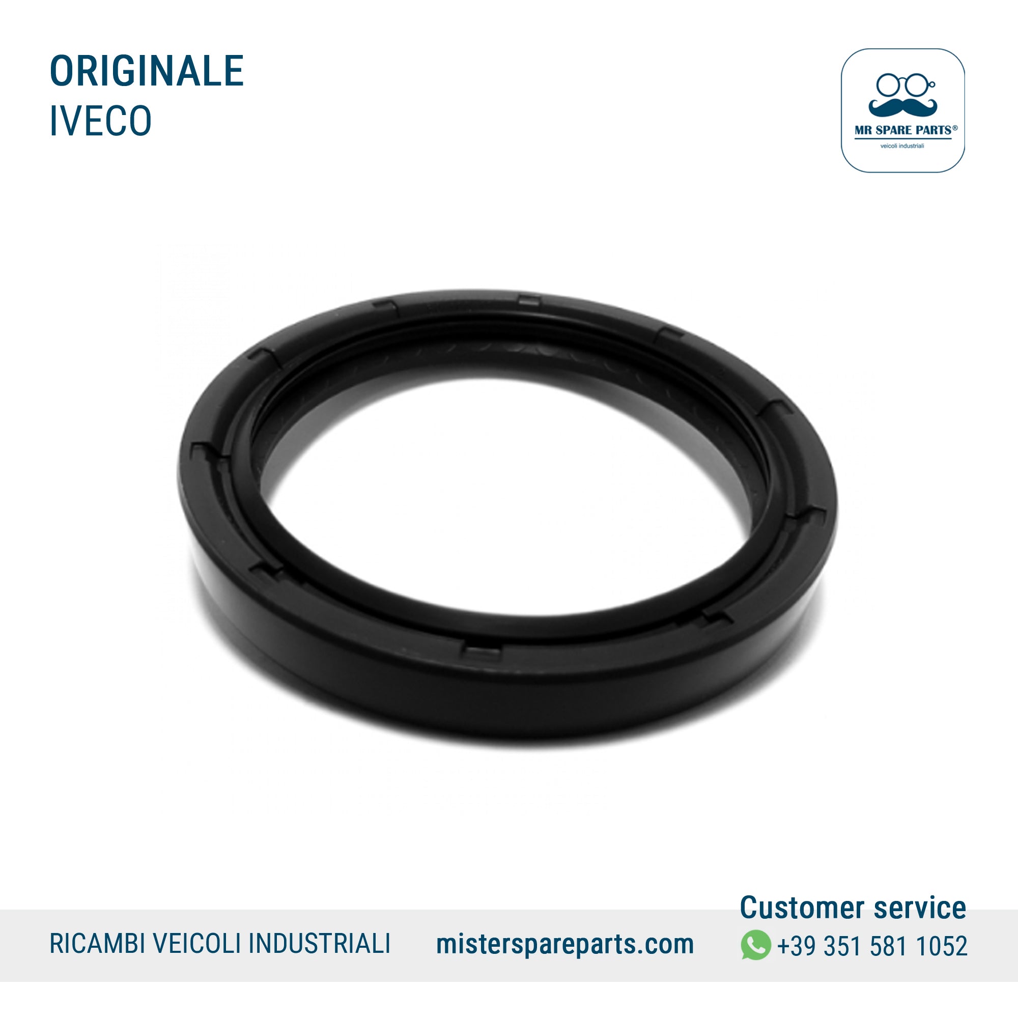 Anello paraolio per differenziale 80x100x12 per Iveco eurotrakker IVECO Originale OE 40102170 40102173 40102174