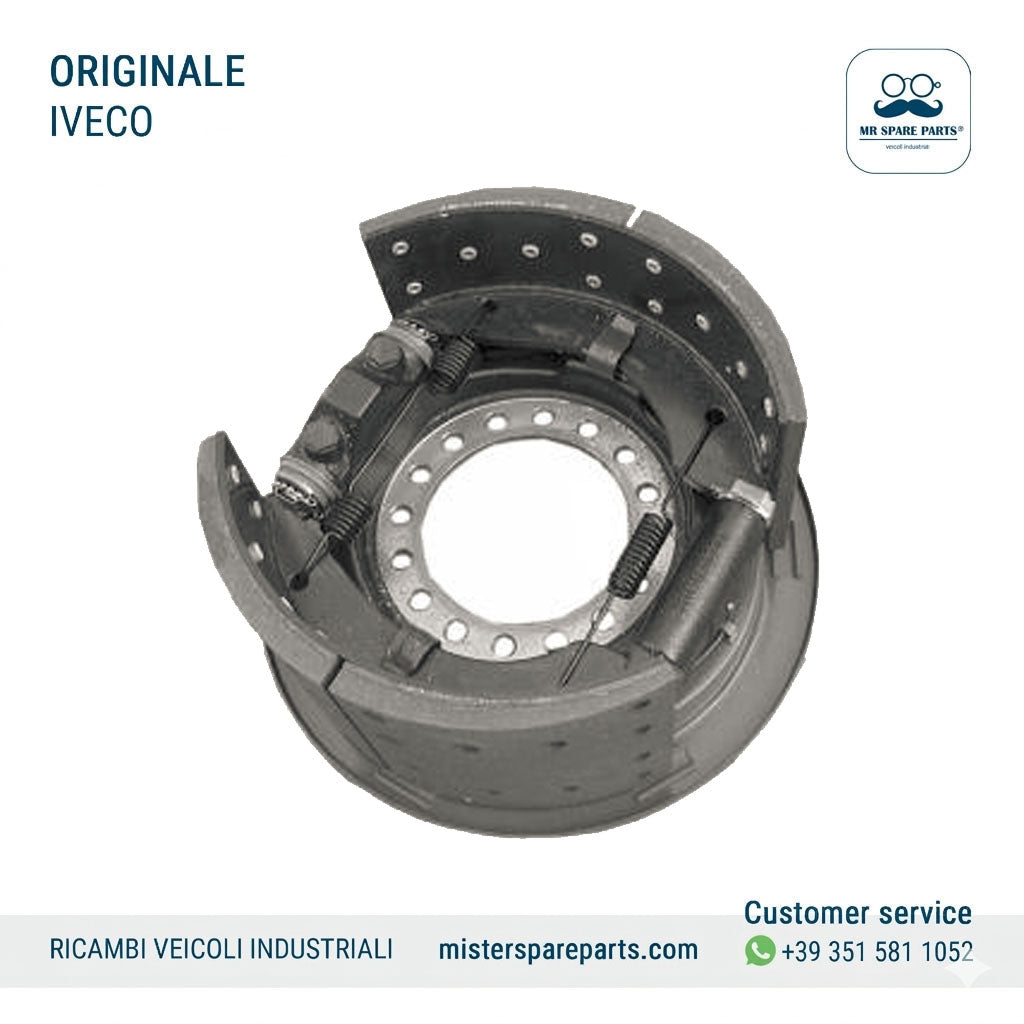 Massa frenante posteriore Destra completa IVECO Eurotrakker Astra HD7 Eurostar Eurotech Stralis Original OE 41022774 41032931