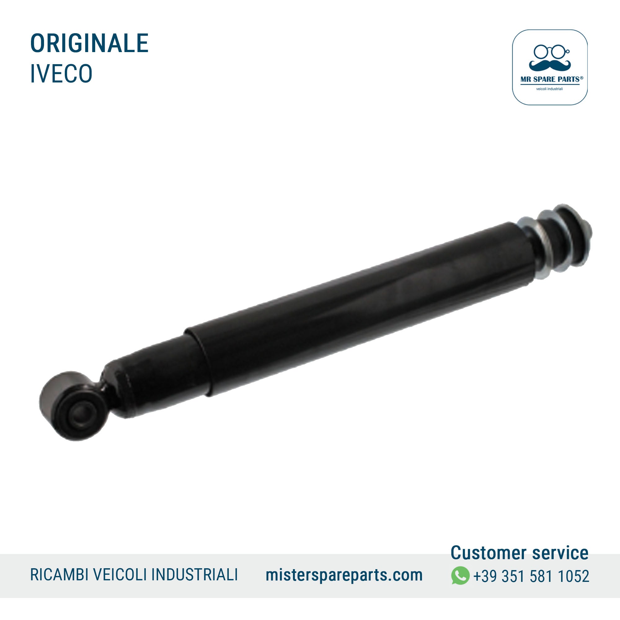 AMMORTIZZATORE ANTERIORE SOSPENSIONI IVECO STRALIS TRAKKER EUROTECH EUROSTAR EUROTRAKKER ORIGINALE OE 41033038 41214818
