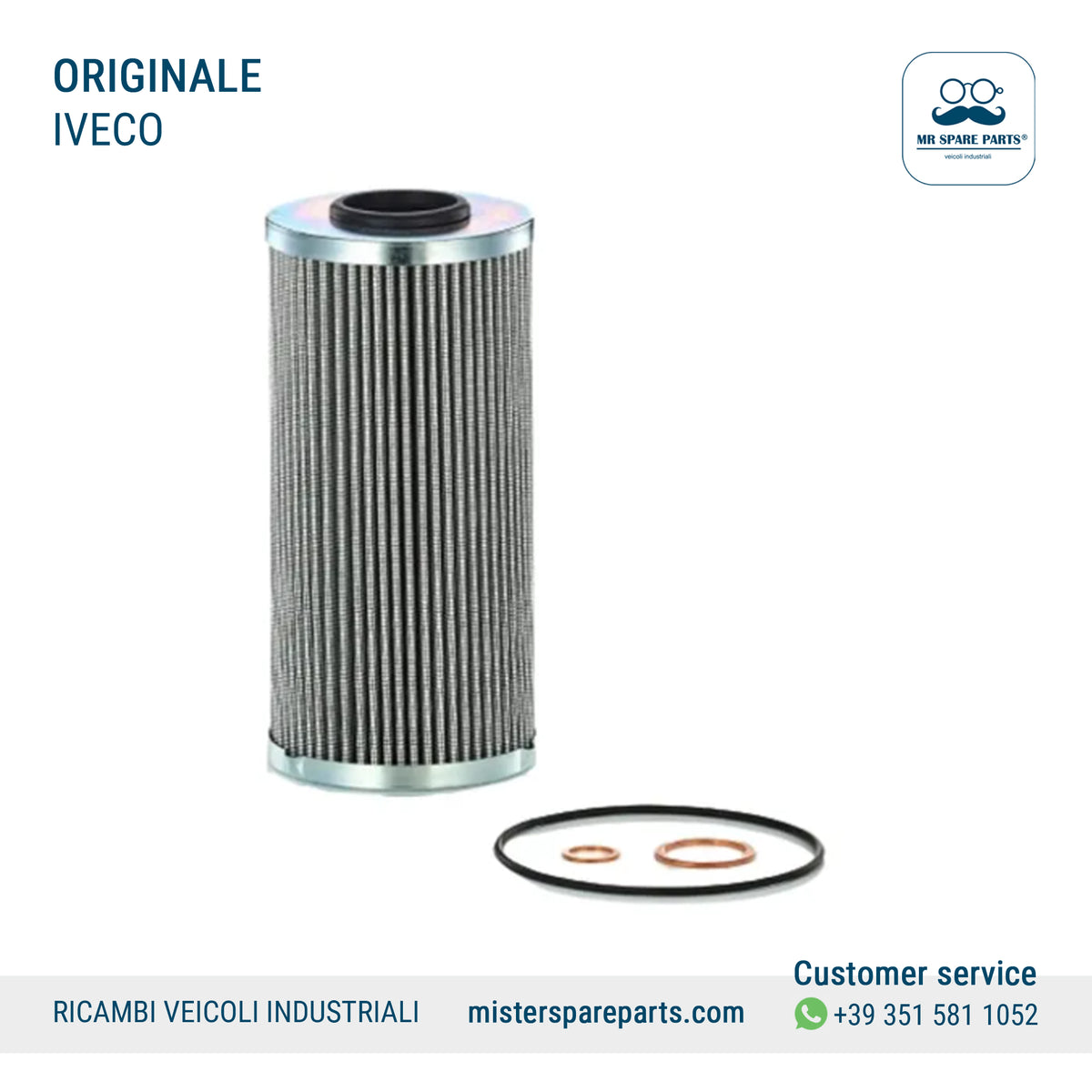 Original IVECO Oil Filter Element OE 42569731