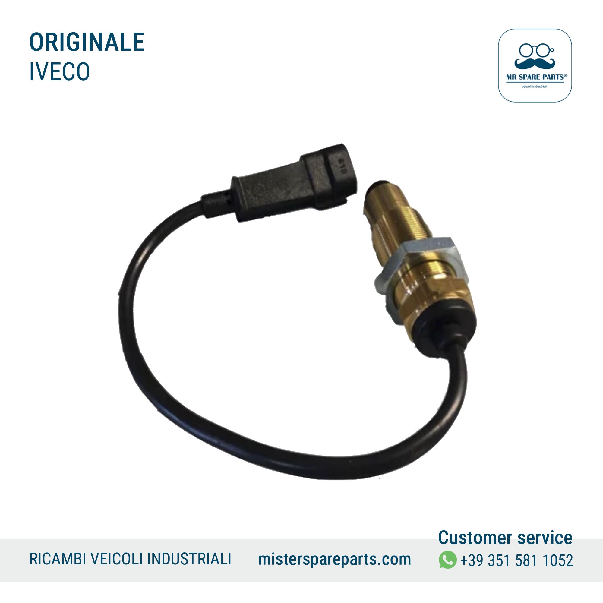 Trasmettitore sensore giri Iveco Daily Eurocargo Eurostar Eurotrakker Stralis Originale OE 42577011 4861291
