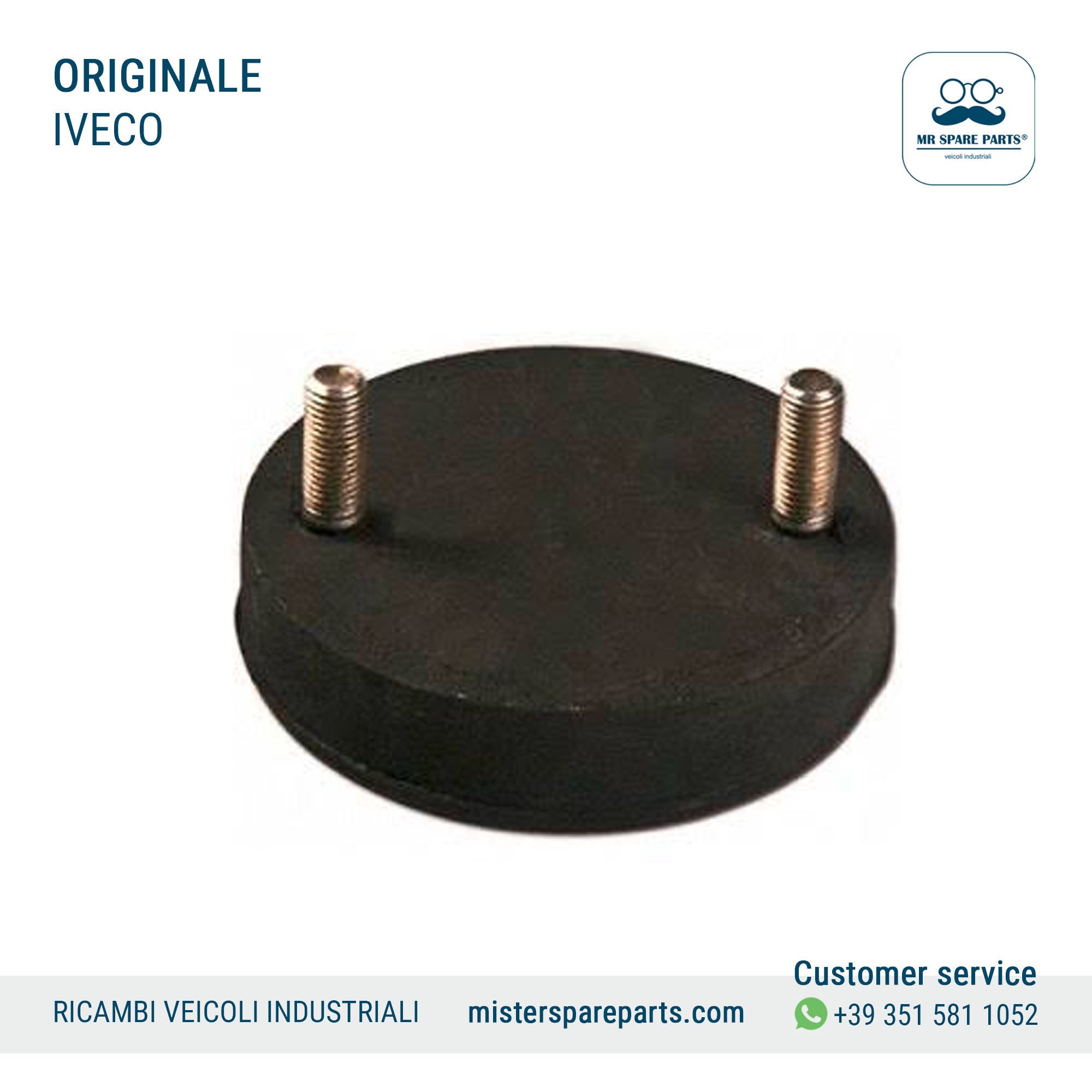 Tampone tassello sospensione pneumatica IVECO Eurocargo EuroStar Stralis Originale Oe 4714376