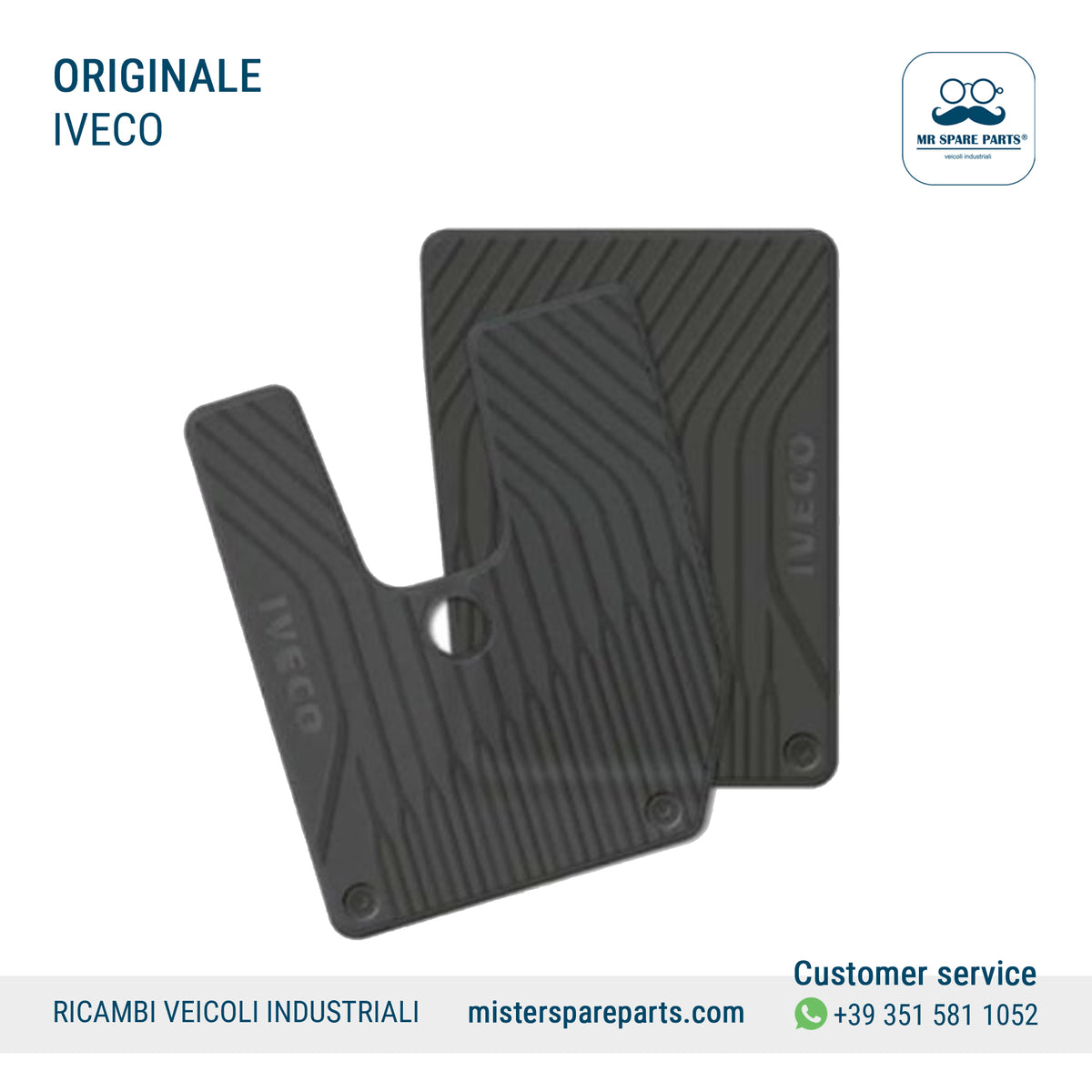 Tappetini Gomma IVECO S-WAY Originale OE 500049917