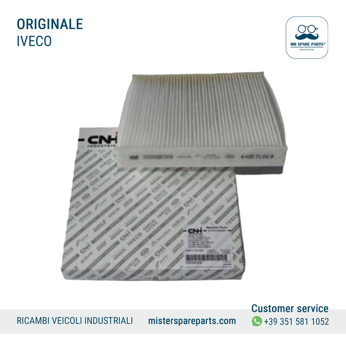 Filtro abitacolo Originale Iveco Daily 2014 2016 2019 OE 500086309