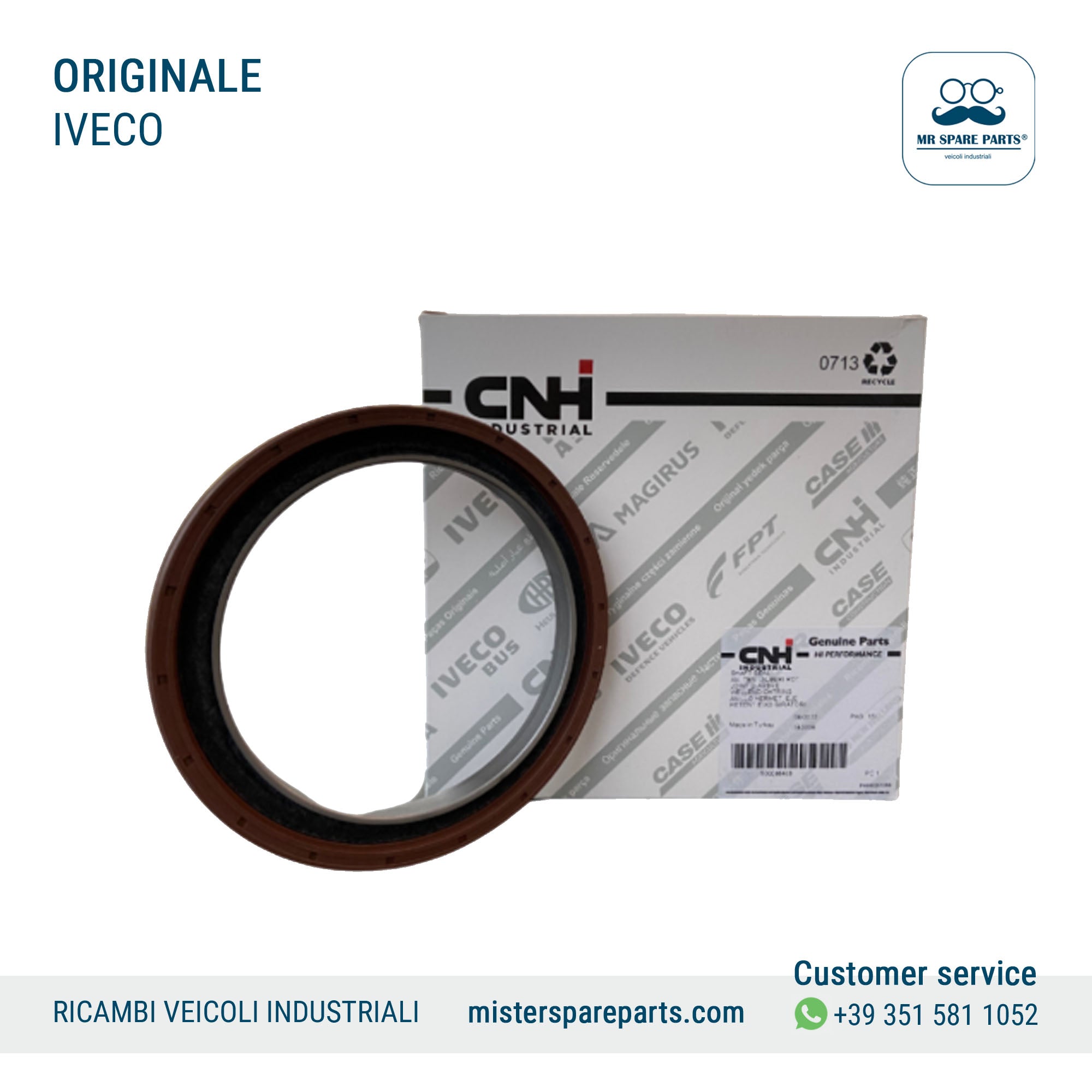 Anello Paraolio albero a gomiti IVECO Stralis Trakker Originale Oe 500086406