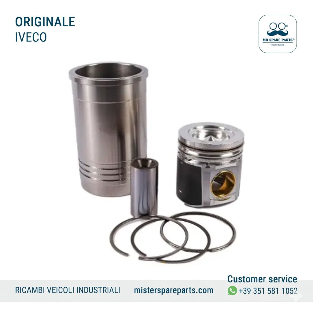Kit completo pistone e canna Iveco Stralis Euro 3 Originale OE 2996907 500086443 135mm