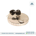 Tappo serbatoio 80mm con chiave in acciaio ventilato IVECO Stralis 500302656 2993918-2534687