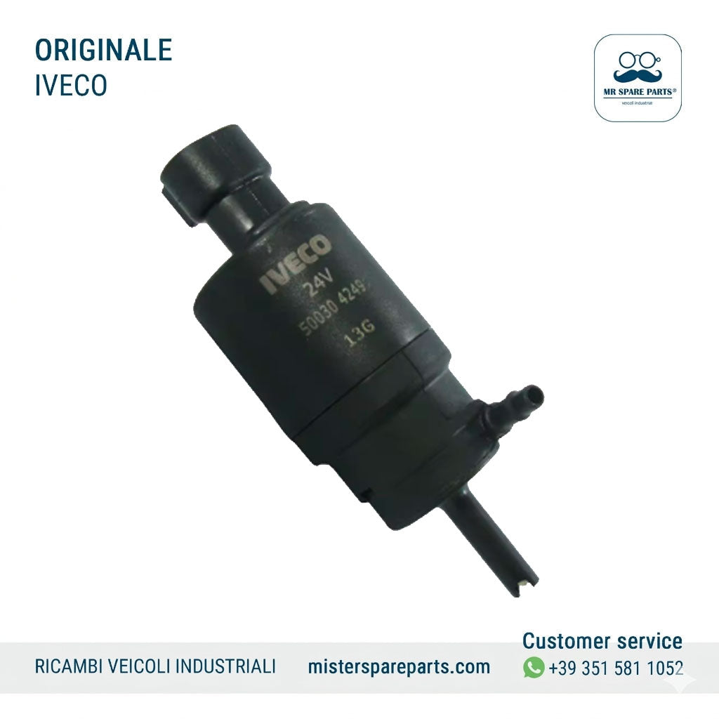 Elettropompa lavacristalli per Iveco Stralis Eurotech Originale OE 500304249