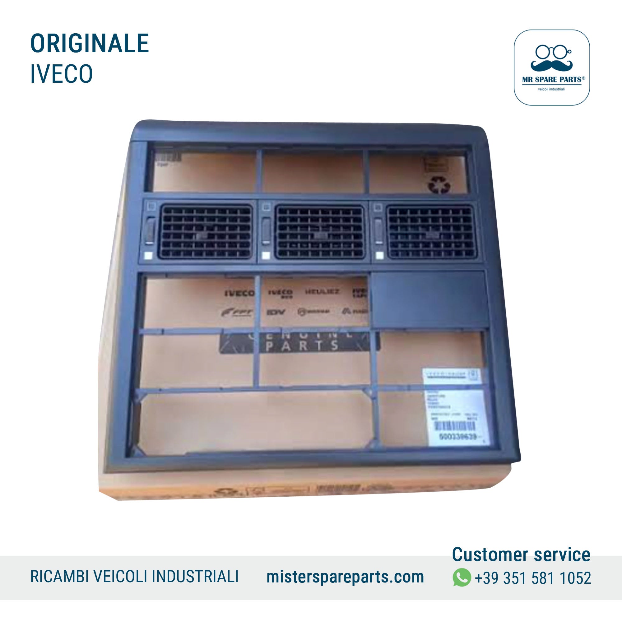 QUADRO PORTASTRUMENTI SU PLANCIA IVECO EUROTECH STRALIS Originale OE 500339639 98448465