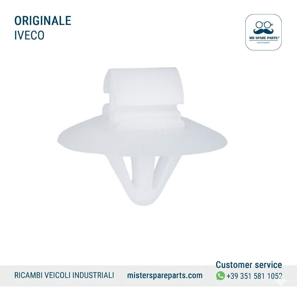 MOLLA DI FISSAGGIO MODANATURA PORTA CABINA ORIGINALE IVECO DAILY DAL 2000 500339745