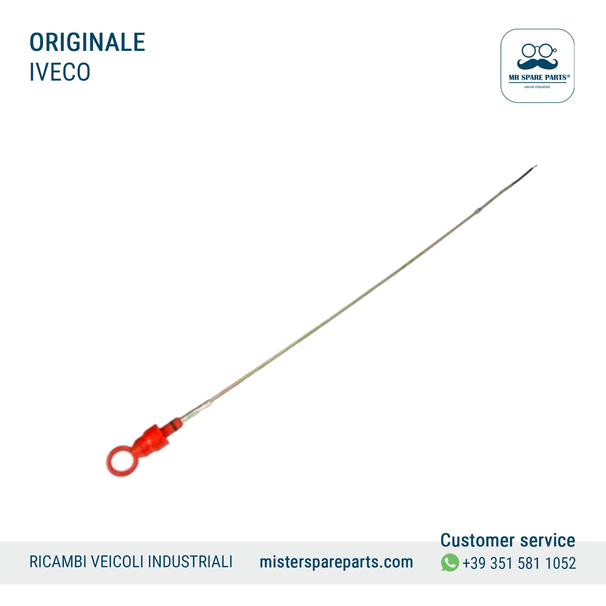 ASTA CONTROLLO LIVELLO OLIO MOTORE ORIGINALE IVECO DAILY IVECO 500370235 500302197 Lunghezza: 790 mm