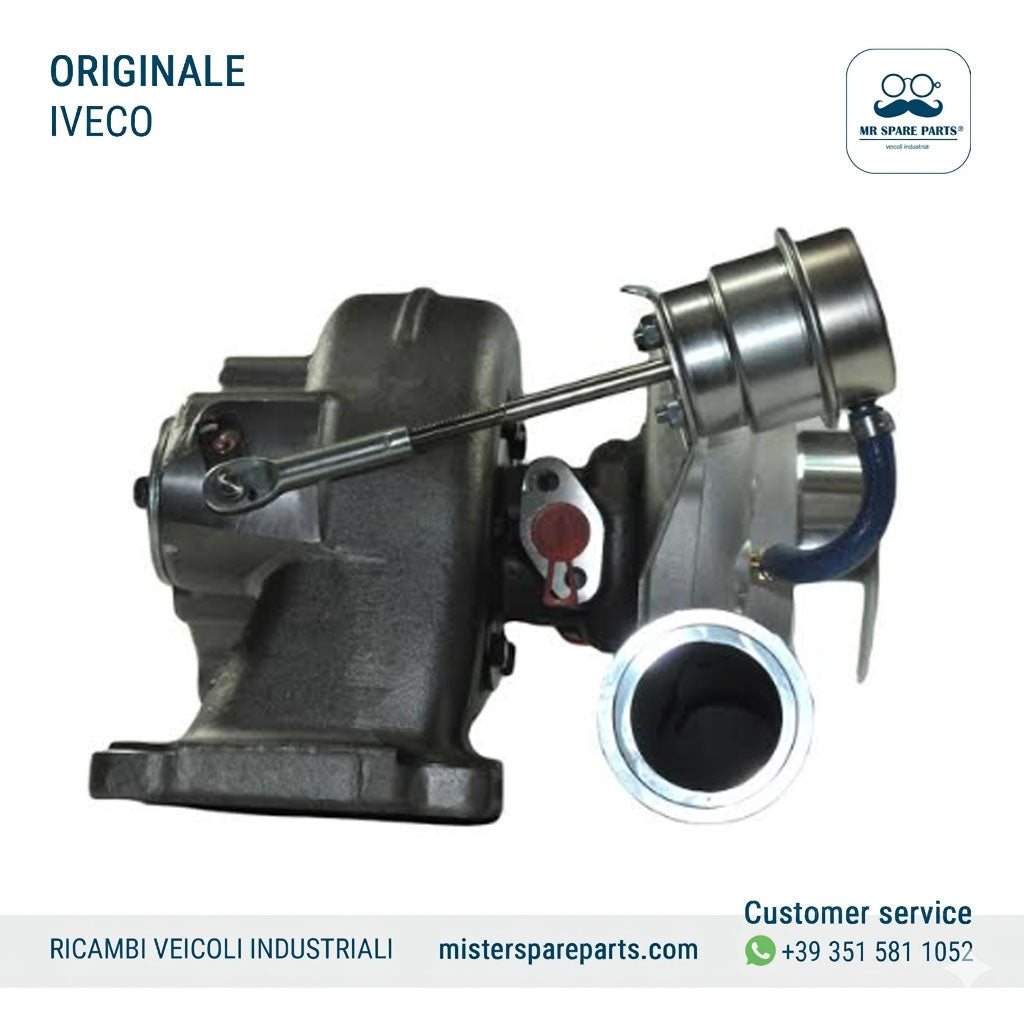 Turbocharger TURBOSOFFIANTE per IVECO Stralis Trakker Originale OE 3596693 3768323 2836658 3594505 3796924 4033106 500390351