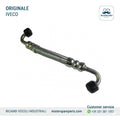 TUBAZIONE OLIO MOTORE FLESSIBILE TURBO IVECO STRALIS CURSOR TRAKKER EUROTECH EUROSTAR Originale 504022255