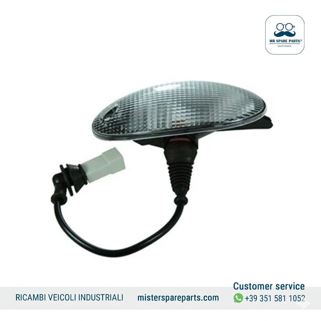 FANALINO INGOMBRO VISIERA PARASOLE LATO SINISTRO IVECO STRALIS EUROCARGO 504047264