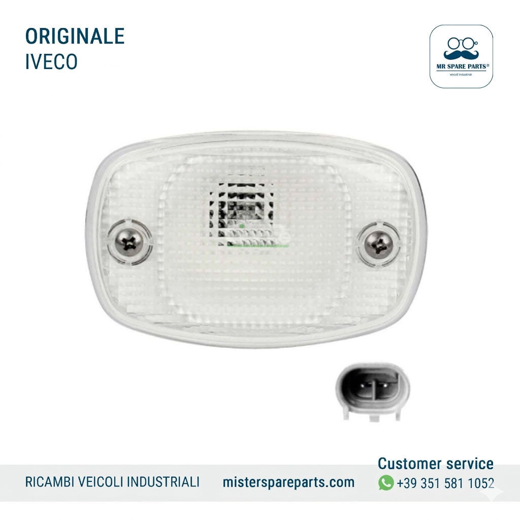 Fanalino ingombro tetto cabina destro per IVECO Eurocargo e Stralis Originale OE 504055623