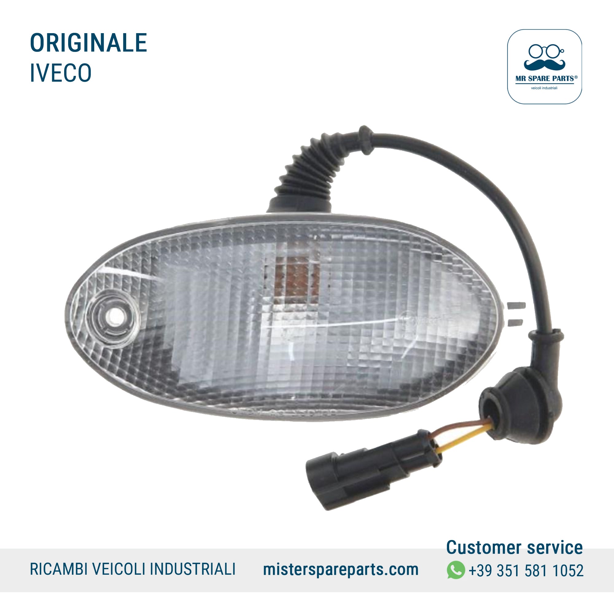 FANALINO VISIERA Luce Di Ingombro SX IVECO STRALIS Originale OE 504074031
