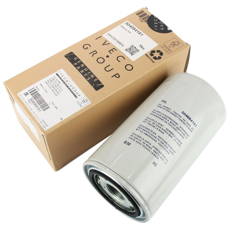 Cartuccia Filtro Oli Originale IVECO OE 504084161