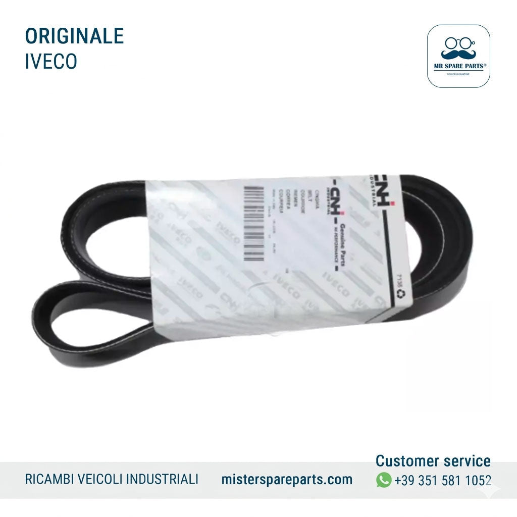CINGHIA DI COMANDO Compressore IVECO Stralis Originale OE 504129824