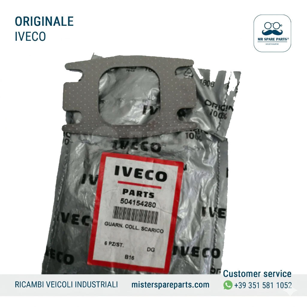 Guarnizione Colletto IVECO Stralis Cursor Originale Oe 504154280