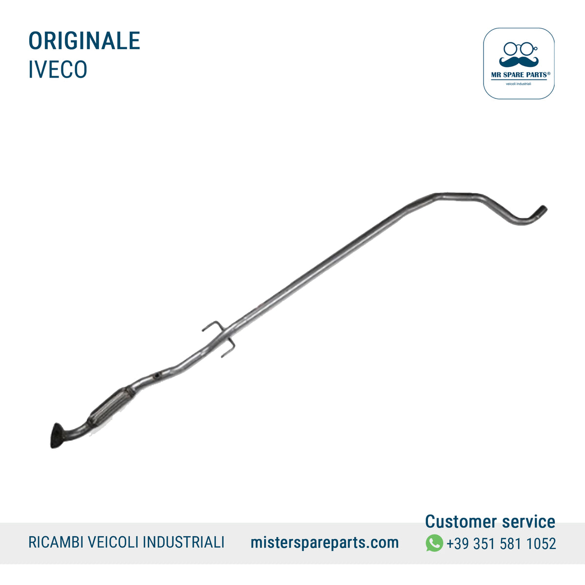 IVECO Original Exhaust Pipe OE 504197223