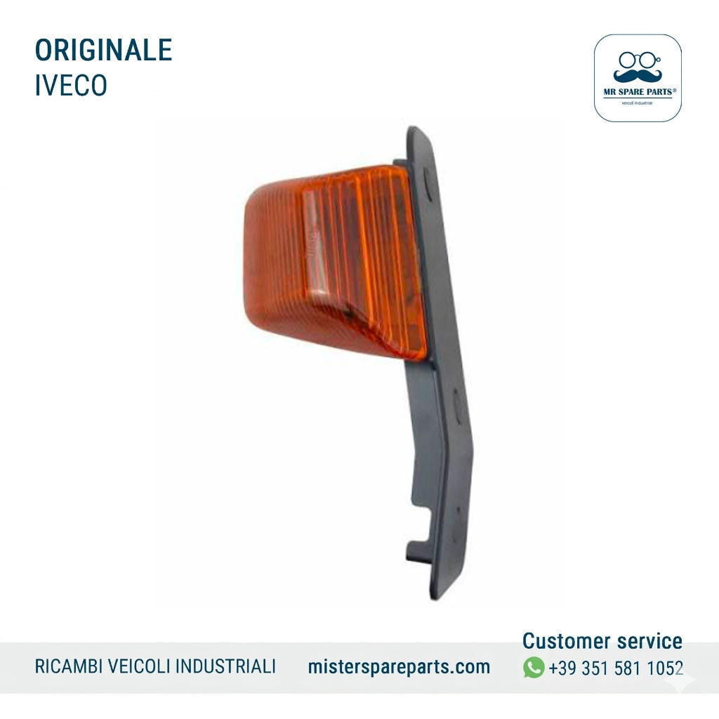 Freccia indicatore di direzione sinistra arancio per Iveco Stralis OE 41221029 504250958