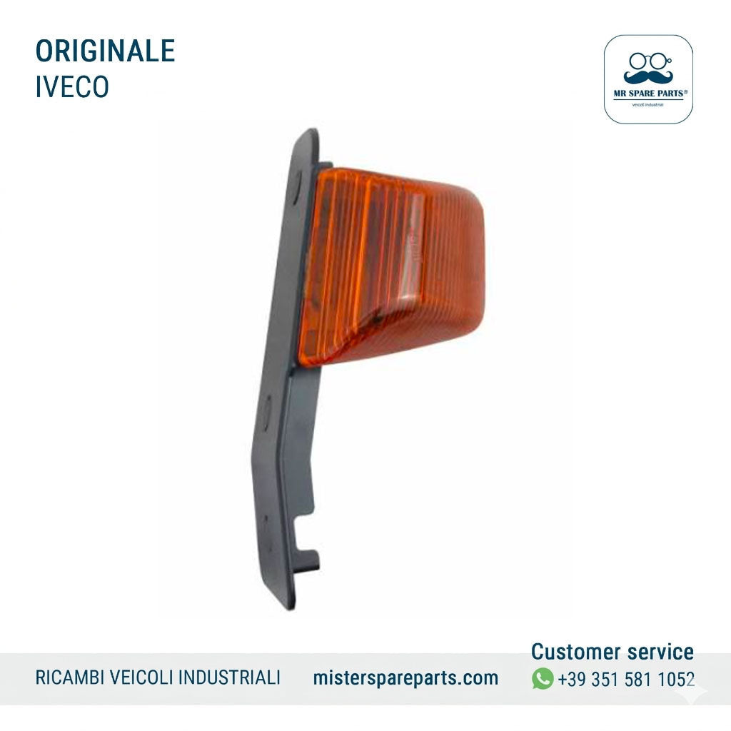 Freccia indicatore di direzione destra arancio per Iveco STRALIS TRAKKER oe 41221039 504250984