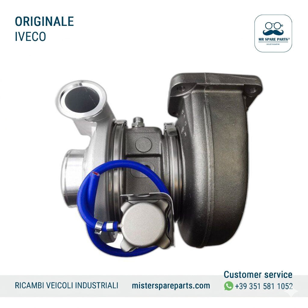 Turbo compressore a geometria variabile IVECO Stralis Cursor Trakker Eurotrakker originale 504004854 504252142