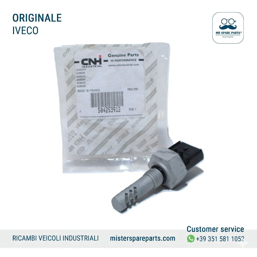 Sensore temperatura umidità aspirazione IVECO Stralis Trakker Originale OE 504253912