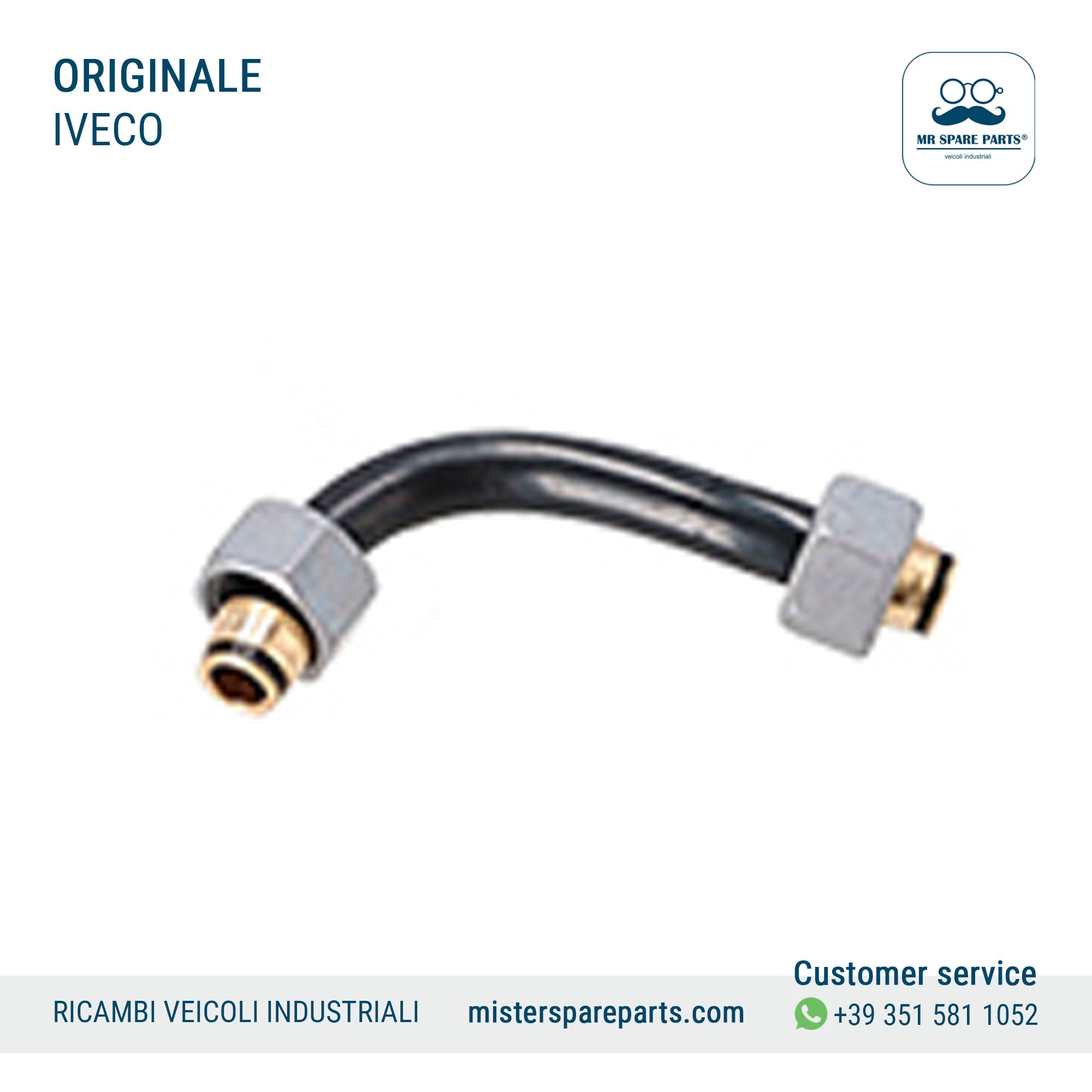 Tubo Acqua Raffredda Iveco Stralis Originale OE 504378974