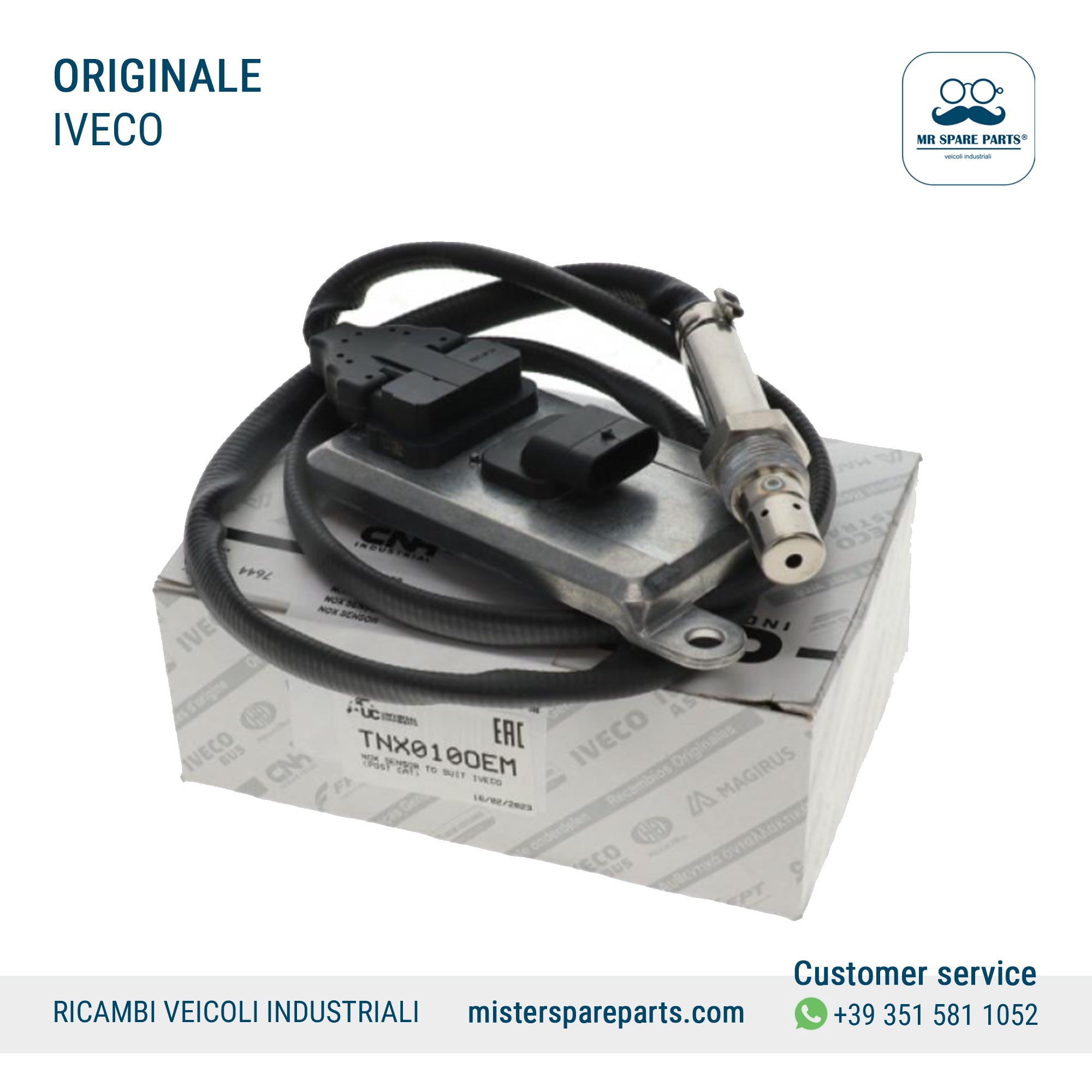 Sensore nox iniezione urea per IVECO STRALIS EUROCARGO TRAKKER TECTOR ORIGINALE OE 5801754016